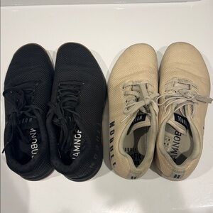 NOBULL off white & black Training Sneakers